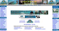 Desktop Screenshot of crystalriverflorida.com